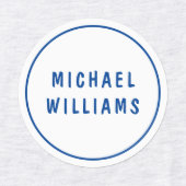 Minimaler Personalisierter Name Etiketten (Design 1)