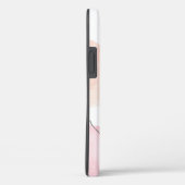 Minimaler Personalisierter Rosa Case-Mate iPhone Hülle (Rückseite / Rechts)