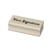 Minimaler Personalisierter Signaturenname-Script-S Gummistempel (Stempel)
