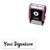 Minimaler Personalisierter Signaturenname-Script-S Permastempel (Beispiel)