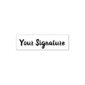 Minimaler Personalisierter Signaturenname-Script-S Permastempel (Design)