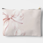 Minimaler Pink Monogram Accessory Pouch Zubehörtasche (Rückseite)