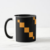 Minimaler Pixel-Schwert-T - Shirt Tasse (Links)
