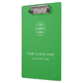 Minimaler Platz für Ihre Logoauftritte in der Schu Klemmbrett (Links)