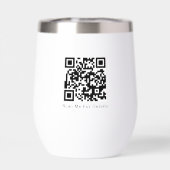 Minimaler QR-Code für moderne Firmenlogos (Rückseite)