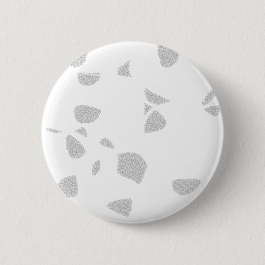 Minimaler runder Knopf | Moderner abstrakter Pin Button (Vorderseite)