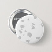 Minimaler runder Knopf | Moderner abstrakter Pin Button (Vorne & Hinten)