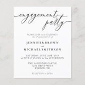 Minimaler sauberer, moderner Aufwand für engagiert Flyer (Vorne)