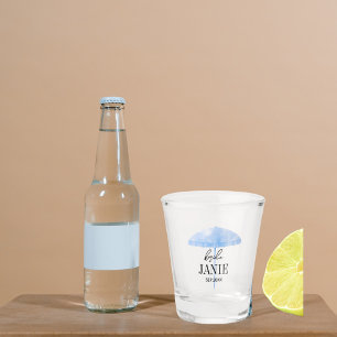Minimaler Schirmbräu/Bach Party Schießglas Schnapsglas