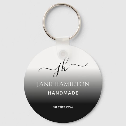 Minimaler Schlüsselanhänger für Business-Logos (Vorderseite)