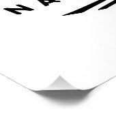 Minimaler Sequoia-Nationalpark Poster (Ecke)