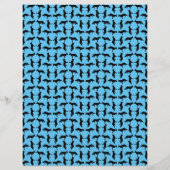 Minimaler Shepherd Hund personalisierter Flyer (Hinten)