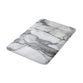 minimaler skandinavischer, moderner, chic-grauer M Badematte (Schrägansicht)