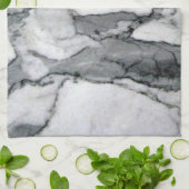 minimaler skandinavischer, moderner, chic-grauer M Geschirrtuch (Gefaltet)