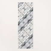 minimaler skandinavischer, moderner, chic-grauer M Yogamatte (Vorderseite)