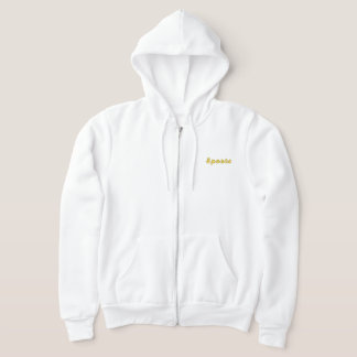 Minimaler Sportmodus Hoodie