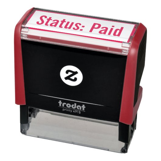 Minimaler "Status: Bezahlung" Briefmarke aus Kauts Permastempel (Produkt)