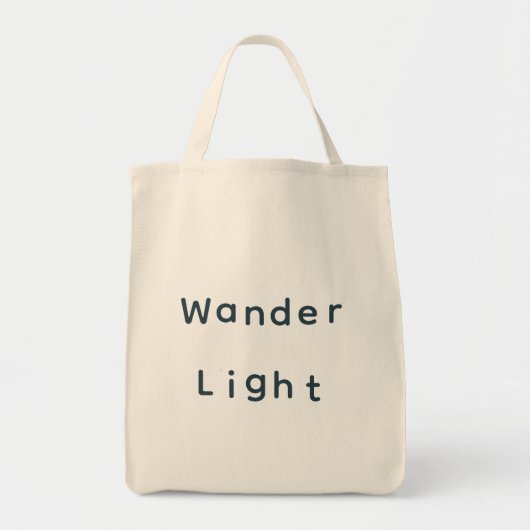 Minimaler Stil Wander Light Alltag Tote Tasche (Vorne)