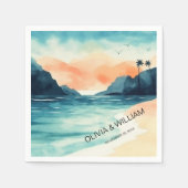 Minimaler Strand Serviette (Vorderseite)