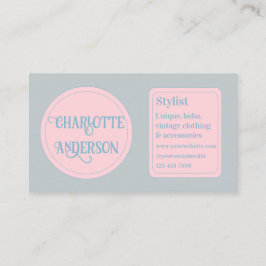 Minimaler Stylist für Mode Visitenkarte