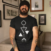 Minimaler Tattoo-Entwurf T-Shirt