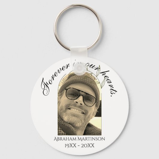 Minimaler Text im Schlüsselanhänger Speicherwahrhe (Vorderseite)