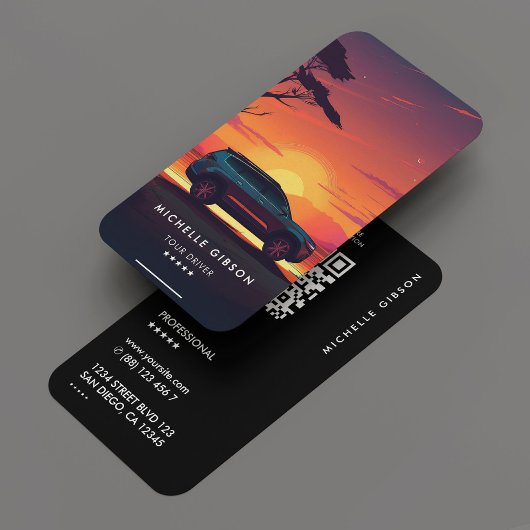 Minimaler Transport Taxi Führer Tour Guide Telefonnummerkarte