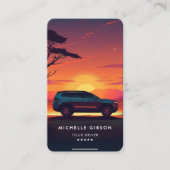 Minimaler Transport Taxi Führer Tour Guide Telefonnummerkarte (Vorderseite)