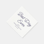 Minimaler und eleganter Tag | Hochzeit von Napkins Serviette (Ecke)