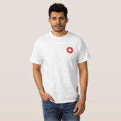 Minimaler Unisex-T - Shirt | Kleine Schritte Jeden (Vorne ganz)