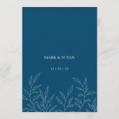 Minimaler Verlass der Seekartenkarte Programm (Rückseite)