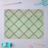 Minimaler Vintager Blumenmuster Seidenpapier (Basteln)