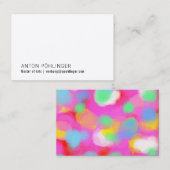 minimaler visitenkarte (Vorne/Hinten)