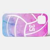 Minimaler Volleyballgummi Case-Mate iPhone Hülle (Rückseite (Horizontal))