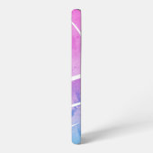 Minimaler Volleyballgummi Samsung Galaxy Hülle (Linke Seite)