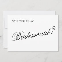 Minimaler Vorschlag für Skript-Bridesmaid