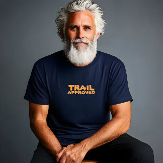 Minimaler Wanderer Naturliebhaber T-Shirt