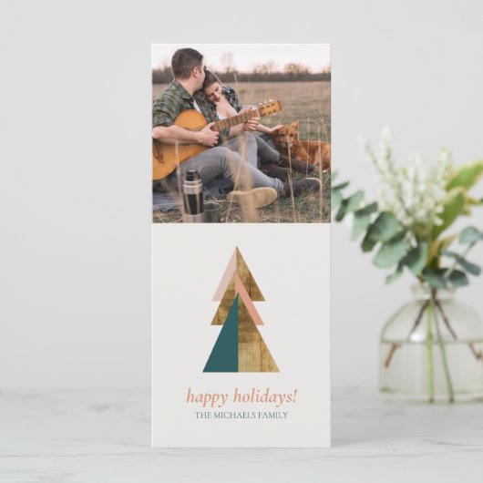 Minimaler Weihnachtsbaum (Stehend Vorderseite)