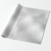 Minimaler weißer Perlgrausilber-Glitzer Geschenkpapier (Ungerollt)