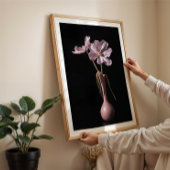 Minimaler Wild-Tulpe-Stillleben-Wand-Kunstdruck Poster