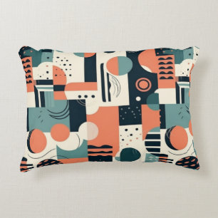 Minimales Abstraktes Nahtloses Muster - Geometrisc Dekokissen