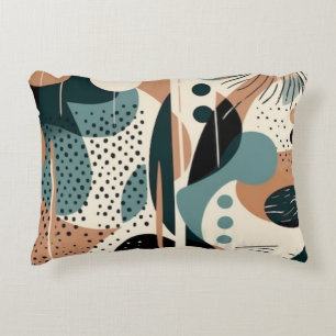 Minimales Abstraktes Nahtloses Muster - Geometrisc Dekokissen