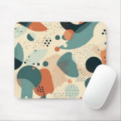 Minimales Abstraktes Nahtloses Muster - Geometrisc Mousepad (Mit Mouse)
