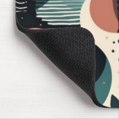 Minimales Abstraktes Nahtloses Muster - Geometrisc Mousepad (Ecke)