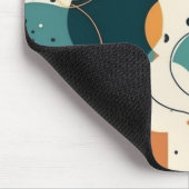 Minimales Abstraktes Nahtloses Muster - Geometrisc Mousepad (Ecke)