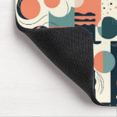 Minimales Abstraktes Nahtloses Muster - Geometrisc Mousepad (Ecke)