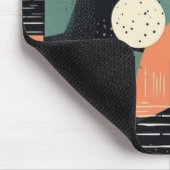 Minimales Abstraktes Nahtloses Muster - Geometrisc Mousepad (Ecke)