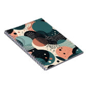 Minimales Abstraktes Nahtloses Muster - Geometrisc Notizblock (Rechte Seite)