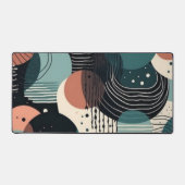 Minimales Abstraktes Nahtloses Muster - Geometrisc Schreibtischunterlage (Vorderseite)