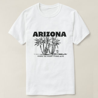 minimales Arizona T-Shirt Design